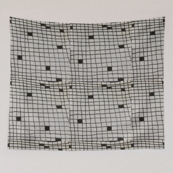 Item preview, Checkerboard Grid with random black squares  designed and sold by DancingCreek.