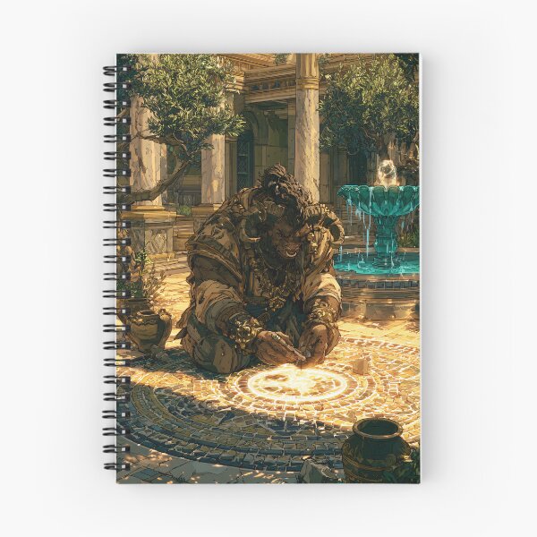 Item preview, Minotaur Artisan of Magic Mosaics designed and sold by Turocks.