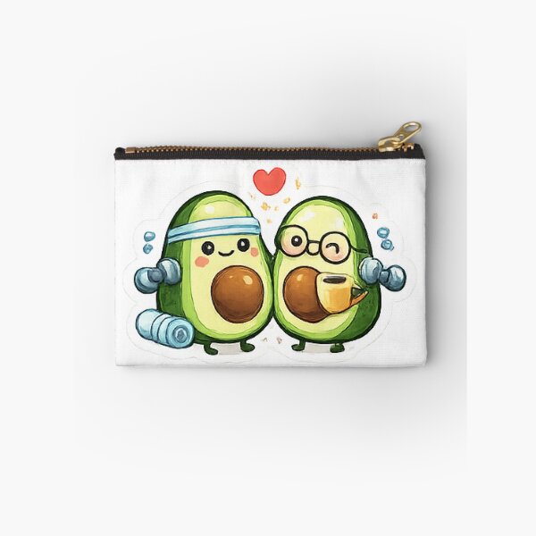 Item preview, Cute Avocado Gym and Coffee Fitness designed and sold by Northline Creative.