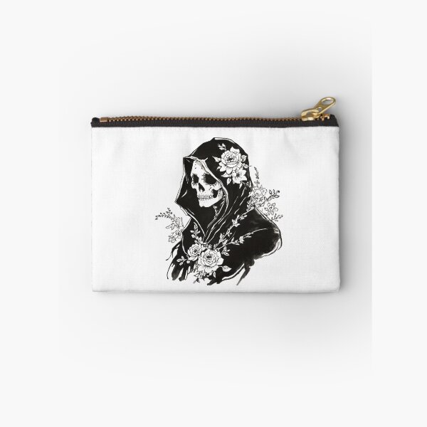 Item preview,  Death with a bouquet of flowers designed and sold by uunaa.