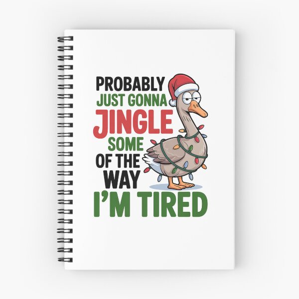 Item preview, Probably Just Gonna Jingle Tired Goose Christmas designed and sold by SiarheiYur.