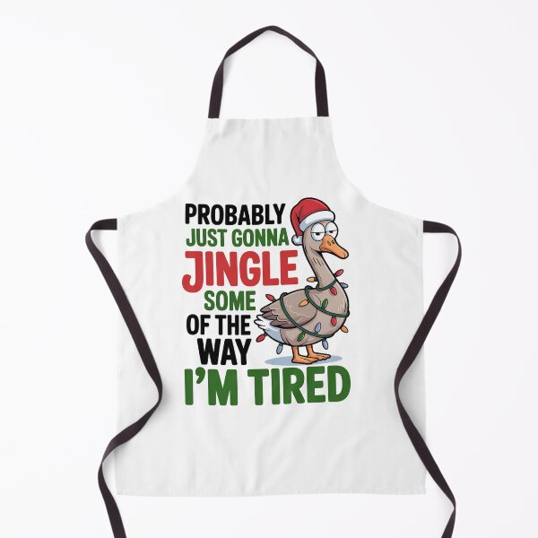 Item preview, Probably Just Gonna Jingle Tired Goose Christmas designed and sold by SiarheiYur.