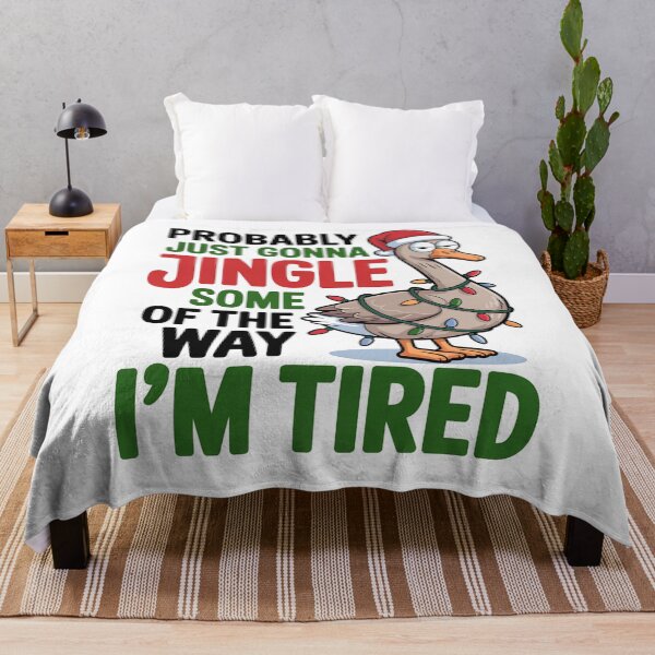 Item preview, Probably Just Gonna Jingle Tired Goose Christmas designed and sold by SiarheiYur.