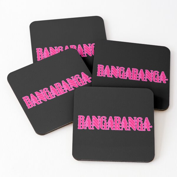 Item preview, Bangaranga Song Lyric Word (Hot Pink) designed and sold by CamilasPrints.