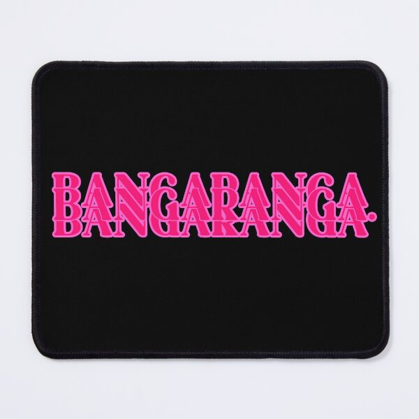Item preview, Bangaranga Song Lyric Word (Hot Pink) designed and sold by CamilasPrints.