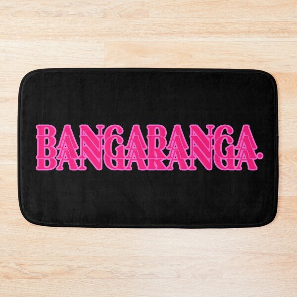 Item preview, Bangaranga Song Lyric Word (Hot Pink) designed and sold by CDPrintsDesigns.