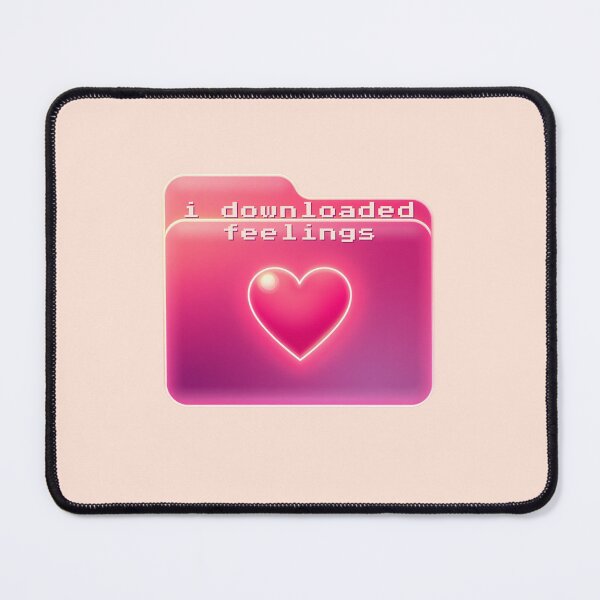 Item preview, I Downloaded Feelings - Cute Pun | TeeHee Puns Funny Design designed and sold by TeeHee Puns.