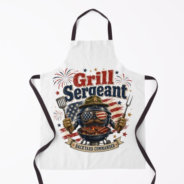 Item preview, Grill Sergeant | 4th of July designed and sold by Katybmadeit.
