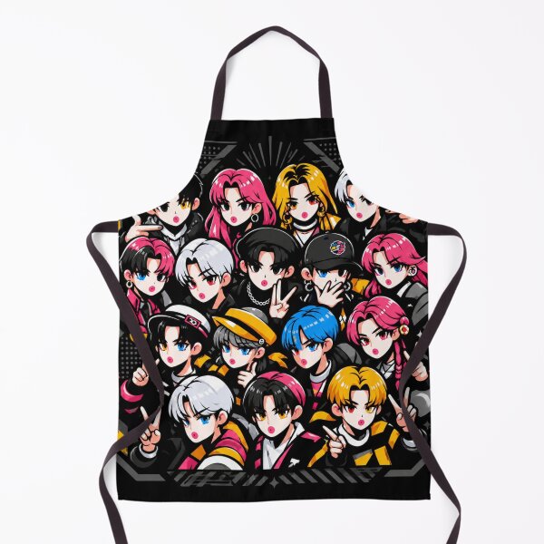 Artikelvorschau, K-Pop Magic Idol Doodle Wallpaper entworfen und verkauft von NerdiPop.