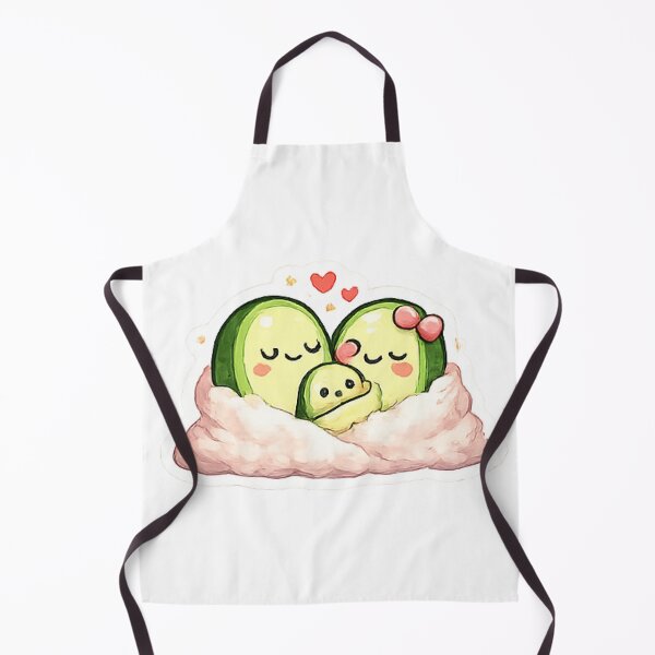 Item preview, Cute Avocado Family designed and sold by Northline Creative.