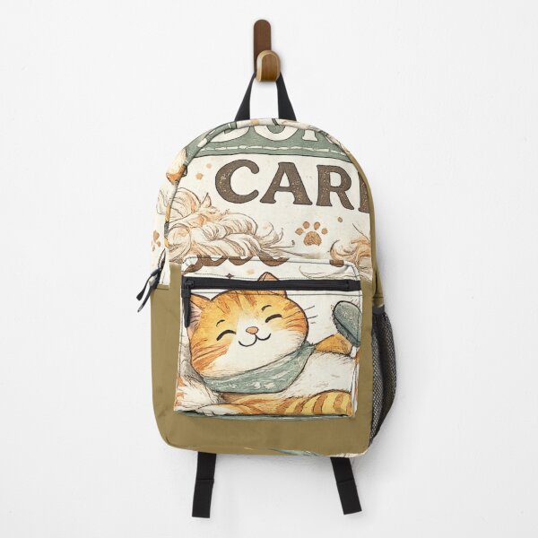 Item preview, Cat Hair Don't Care Funny Cat Lover Vintage Cat Mom Gift Design designed and sold by MimiSabu.