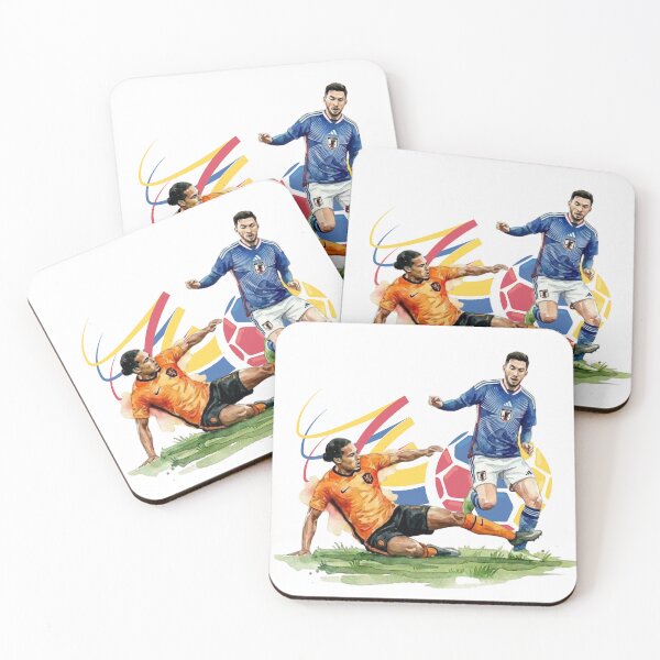 Item preview, Epic Football Clash: Japan vs Netherlands Watercolor designed and sold by Turnersports.