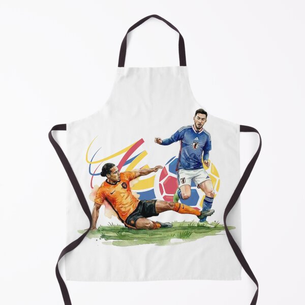 Item preview, Epic Football Clash: Japan vs Netherlands Watercolor designed and sold by Turnersports.