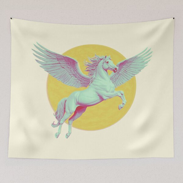 Item preview, Mythic Pegasus Pop Art designed and sold by Kiki-Hes.