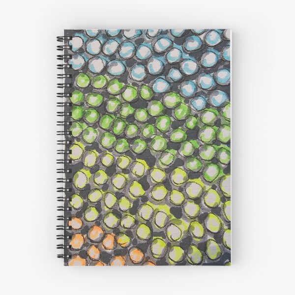 Item preview, Grey rainbow bubbles  designed and sold by DancingCreek.