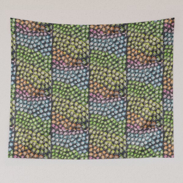 Item preview, Grey rainbow bubbles  designed and sold by DancingCreek.