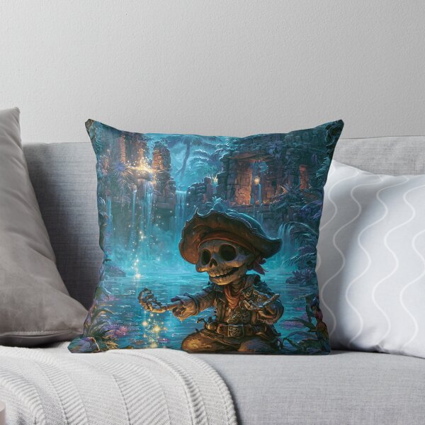 Item preview, Tropical Treasure Skeleton Pirate designed and sold by Turocks.