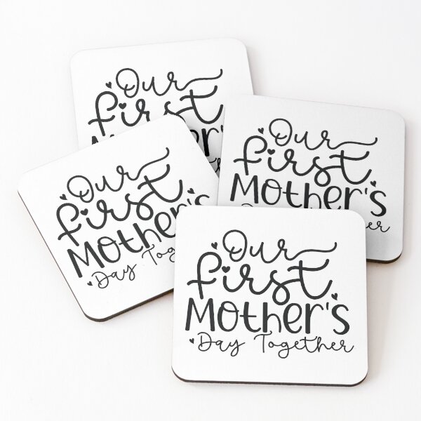 Item preview, Our First Mothers Day Together - Cute Retro Vintage Floral Aesthetic New Mom Mommy Baby Family Gift designed and sold by FuzionRaptor.