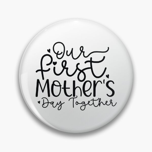 Item preview, Our First Mothers Day Together - Cute Retro Vintage Floral Aesthetic New Mom Mommy Baby Family Gift designed and sold by FuzionRaptor.