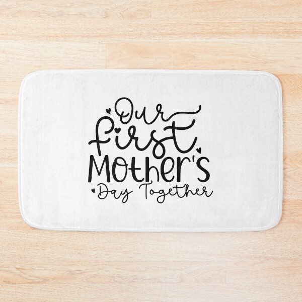 Item preview, Our First Mothers Day Together - Cute Retro Vintage Floral Aesthetic New Mom Mommy Baby Family Gift designed and sold by FuzionRaptor.