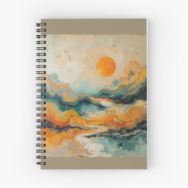 Item preview, Abstract Sunset Landscape designed and sold by Mary Spencer.