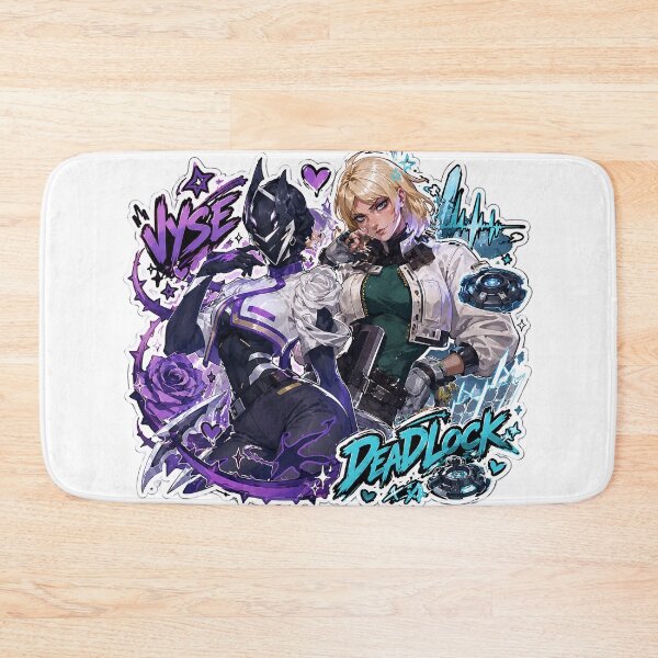 Item preview, Valorant Vyse Deadlock Doodle designed and sold by RadiantDrop.
