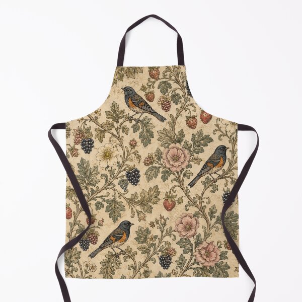 Item preview, Vintage Woodland Cottagecore Pattern designed and sold by IRYNASHOP.