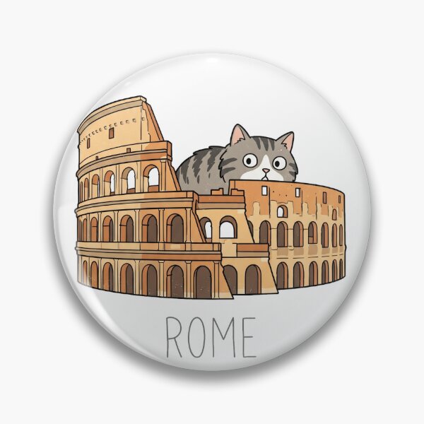 Item preview, Rome Fat Cat Colosseum designed and sold by Dudek Originals.