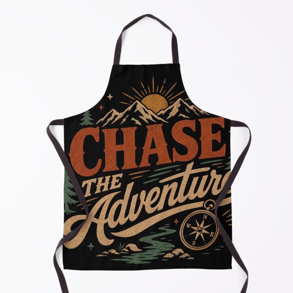 Item preview, Vintage Adventure Awaits Mountain Hiking designed and sold by Creatby7030.