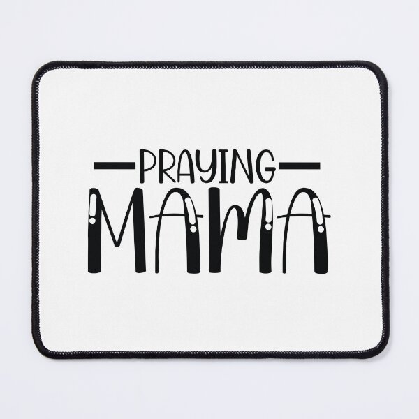 Item preview, Praying Mama - Cute Mothers Day Retro Vintage Floral Aesthetic Mom Mommy Wife Family Grandma Gift designed and sold by FuzionRaptor.