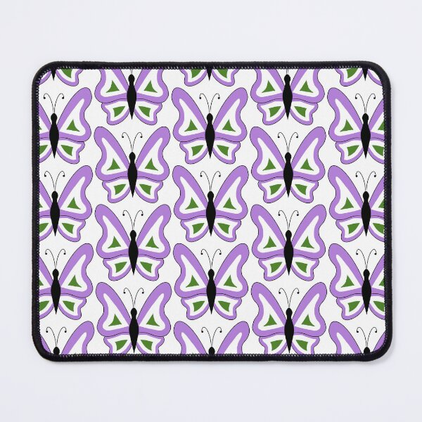 Item preview, Genderqueer Pride butterflies designed and sold by Celeste Bocchicchio-Chaudhri.