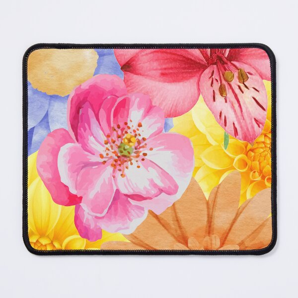 Item preview, Bright Summer Blooms Collage Art designed and sold by UllassaStore.