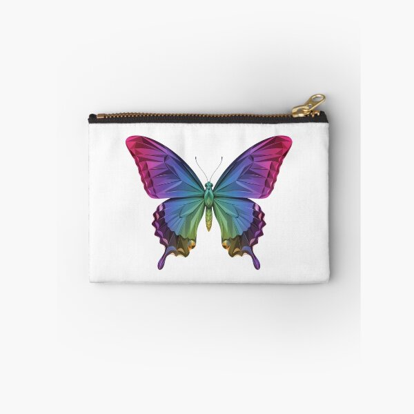 Item preview, Tribal Butterfly - Rainbow Geometric Butterfly – Vibrant Low Poly Butterfly Art designed and sold by ArcticFoxStudio.