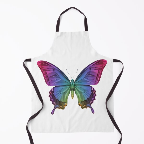 Item preview, Tribal Butterfly - Rainbow Geometric Butterfly – Vibrant Low Poly Butterfly Art designed and sold by ArcticFoxStudio.