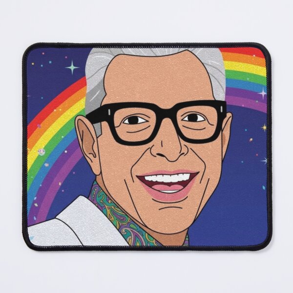 Item preview, Jeff Goldblum Good Luck Rainbow Unicorn designed and sold by orionlodubyal.