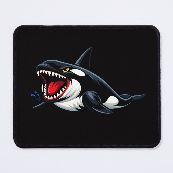 Item preview, Roaring Orca Killer Whale – Fierce Marine Predator Illustration designed and sold by ROARSOME DESiGNS.