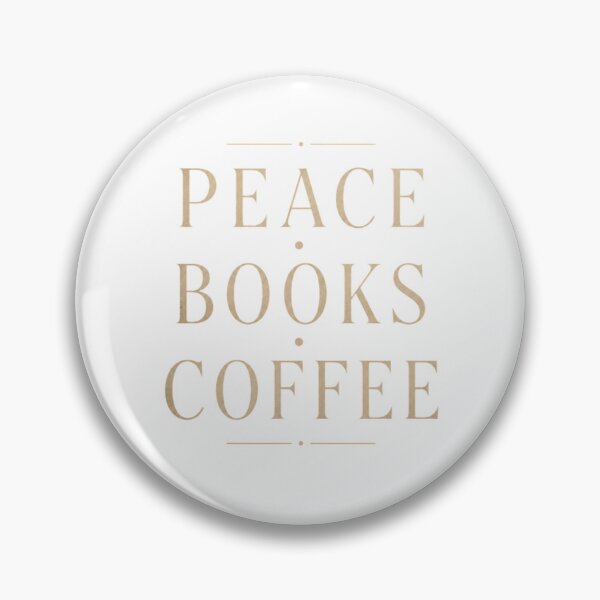 Item preview, Peace Books Coffee designed and sold by Mysthor-Designs.