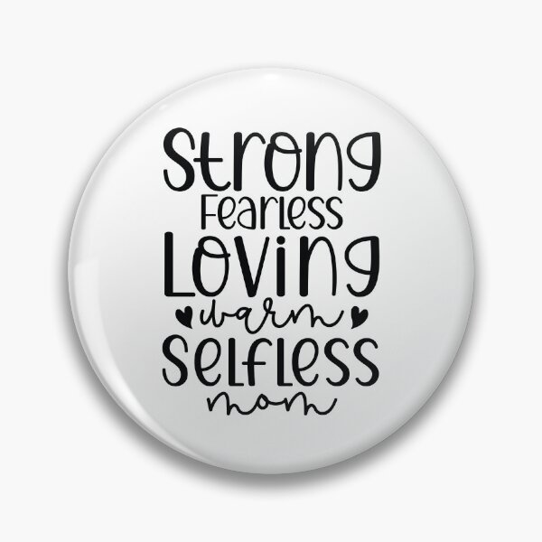 Item preview, Strong Fearless Loving Warm Selfless Mom - Cute Mothers Day Retro Vintage Floral Aesthetic Gift designed and sold by FuzionRaptor.