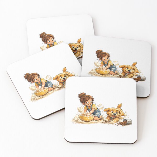 Item preview, Molly & Buddy’s Flour Fight designed and sold by Lavender-glowy.