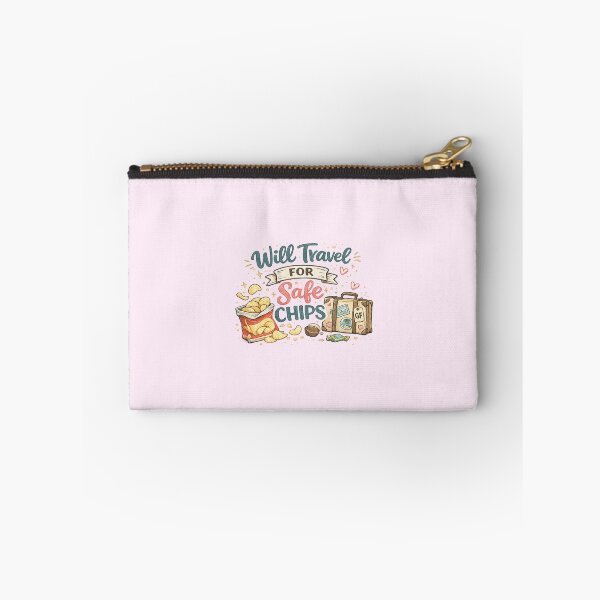 Item preview, Will Travel for Safe Chips – Funny Gluten Free Travel Design designed and sold by My Gluten Free Life UK.