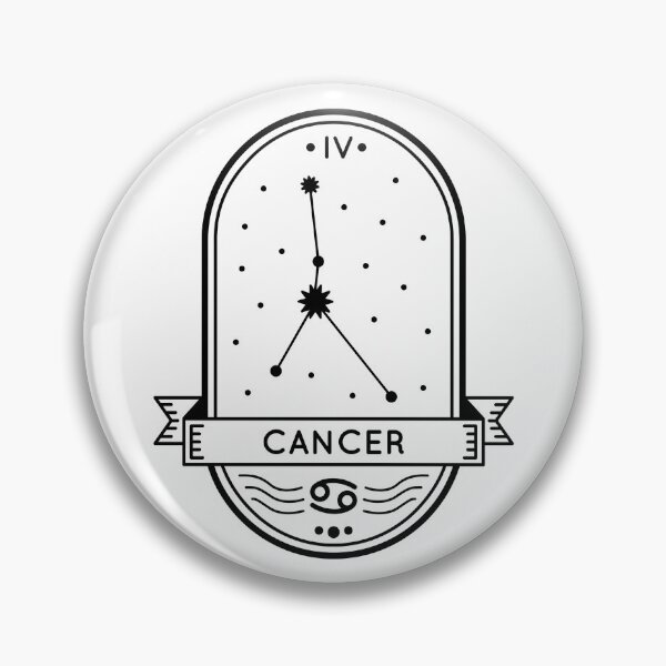 Item preview, Cancer Zodiac Emblem Minimalist Line Art designed and sold by debbiebento.