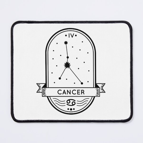 Item preview, Cancer Zodiac Emblem Minimalist Line Art designed and sold by debbiebento.