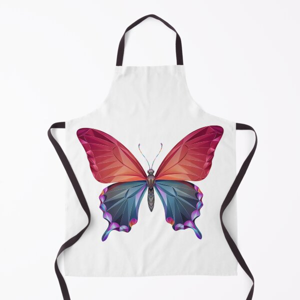 Item preview, Tribal Butterfly - Rainbow Geometric Butterfly – Vibrant Low Poly Butterfly Art designed and sold by ArcticFoxStudio.