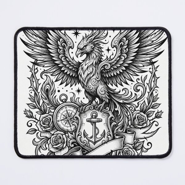 Item preview, Tattoo Art Ink Design | Body Art Illustration | Edgy Tattoo Inspired Graphics | Tattoo Culture Fashion Decor Accessories designed and sold by Beauty Hand LK.