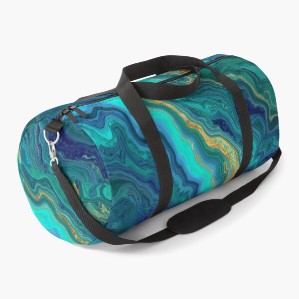 Item preview, Blue Gold Teal Marble designed and sold by SeaStarAlex.