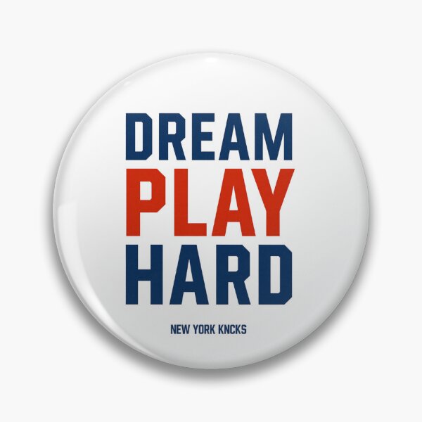 Item preview, Dream Play Hard New York Basketball Motivation Design designed and sold by Vvmd.