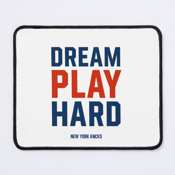 Item preview, Dream Play Hard New York Basketball Motivation Design designed and sold by Vvmd.