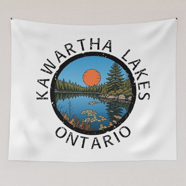 Item preview, Kawartha Lakes – Ontario (with Black Lettering) designed and sold by VelvetRoom.