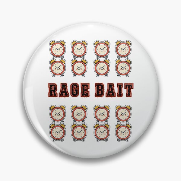 Item preview, Rage Bait Clocks designed and sold by EfiKrios.