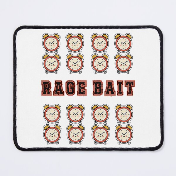 Item preview, Rage Bait Clocks designed and sold by EfiKrios.